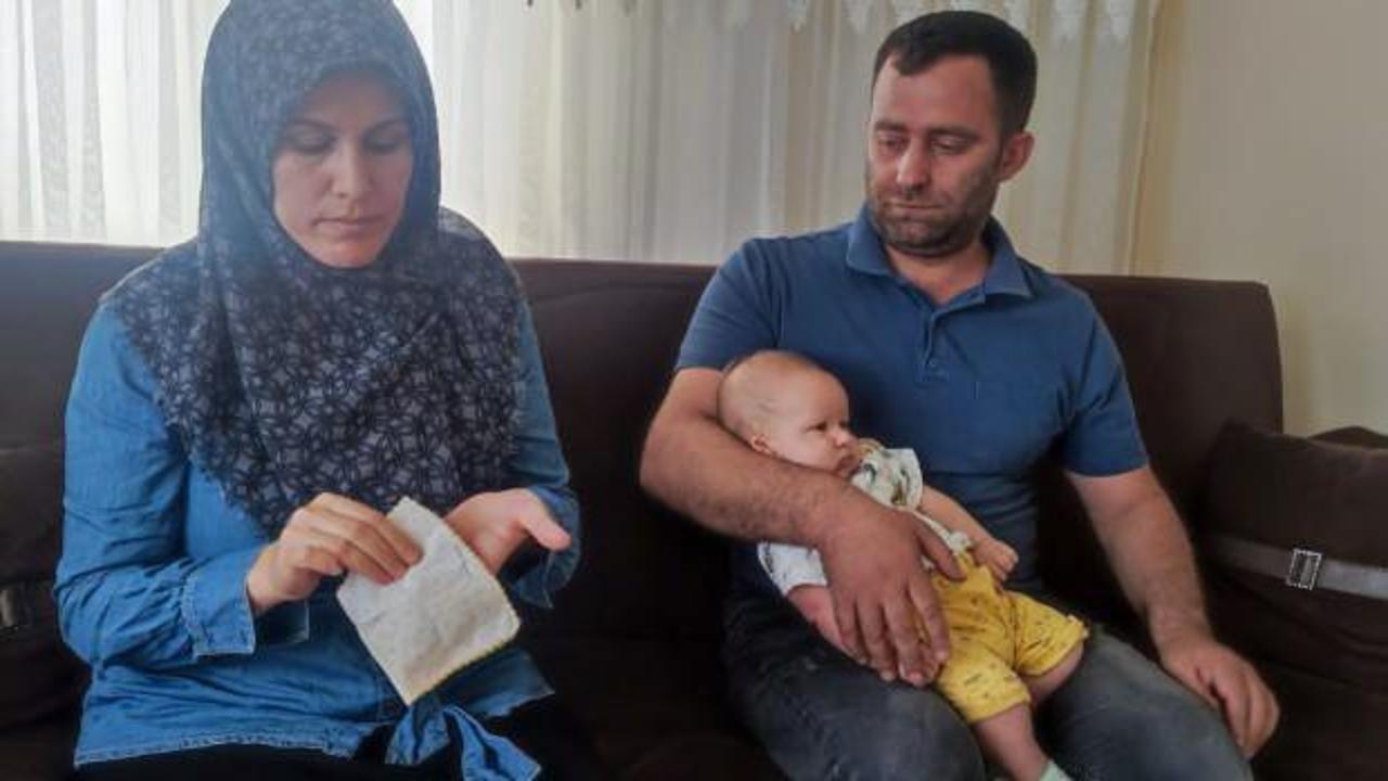 Doğduğundan beri ağlayan bebeğin vücudundan çıkan şey şoke etti!