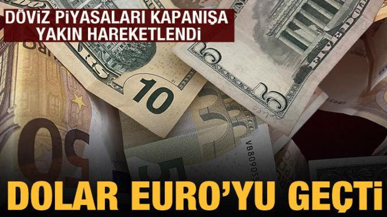 Dolar, Euro'yu geçti