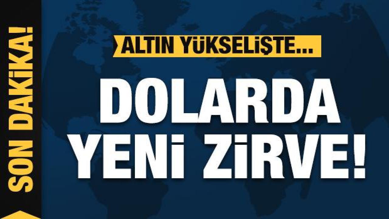 Dolarda yeni zirve altın yükselişte