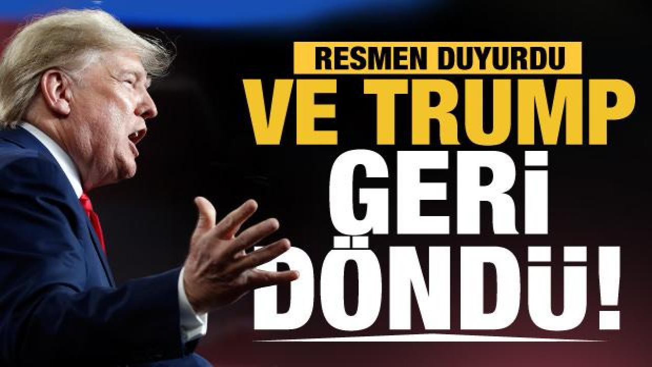 Donald Trump, 2024 Başkanlık seçimleri için adaylığını ilan etti