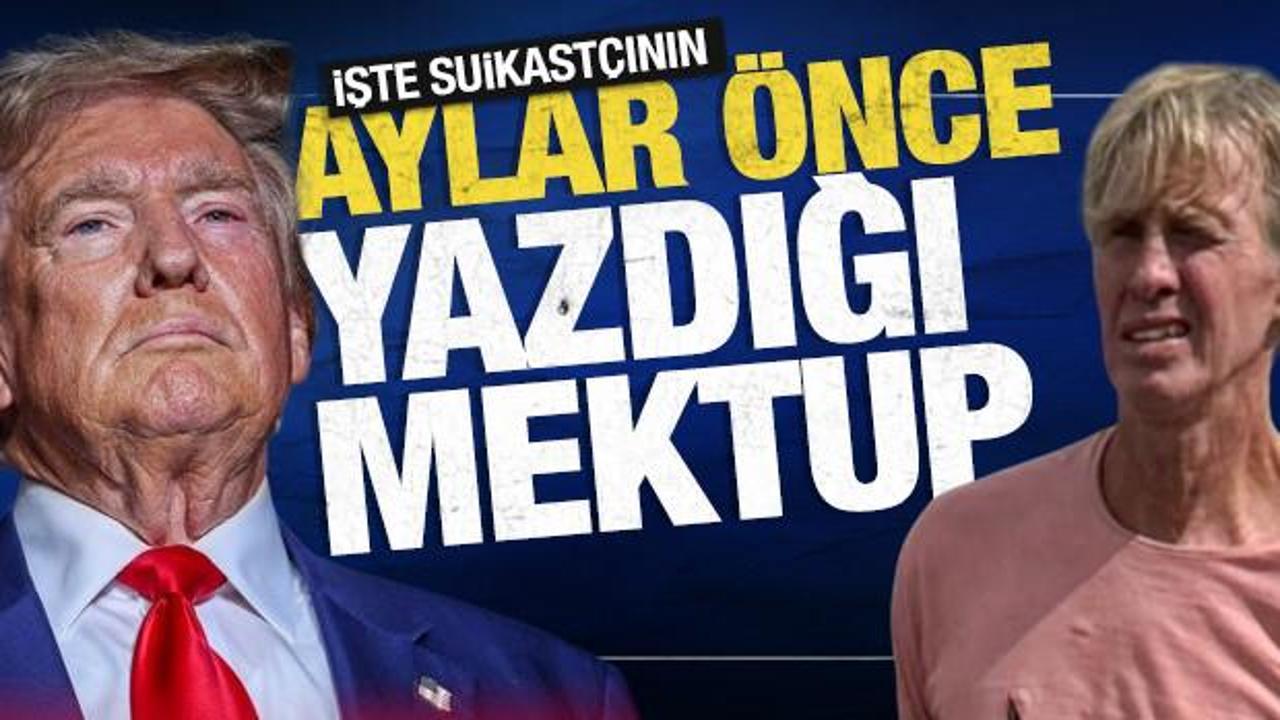 Donald Trump suikastçısının aylar önce yazdığı mektup ortaya çıktı: 'Sevgili dünya...'