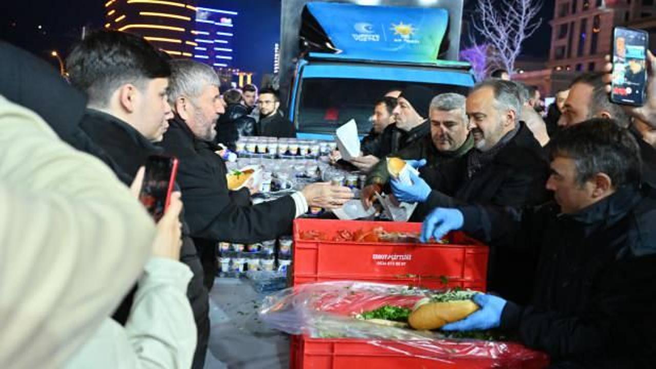 Dönerler Başkan Aktaş’tan, ayranlar Varank’tan!