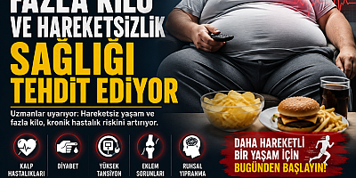 Dr. Ayden Özekinci: “Hareketsizlik Ciddi Bir Halk Sağlığı Sorunu”