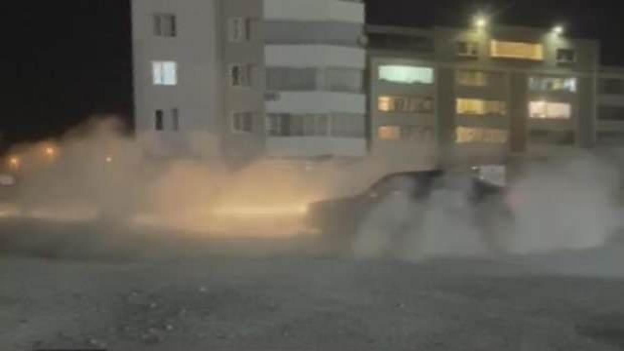 Drift yapan sürücüye 9 bin lira ceza