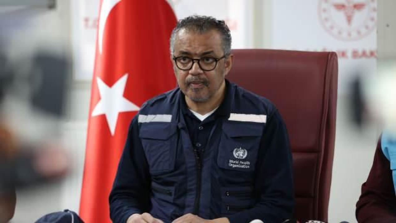 DSÖ direktörü deprem bölgelerini ziyaret etti: Türkiye elinden gelenin en iyisini yapıyor