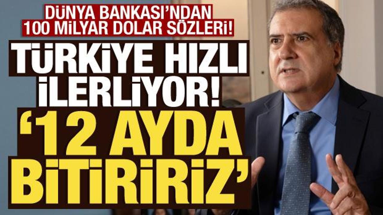 Dünya Bankası Ülke Direktörü López: Türkiye programları hızlı ilerliyor