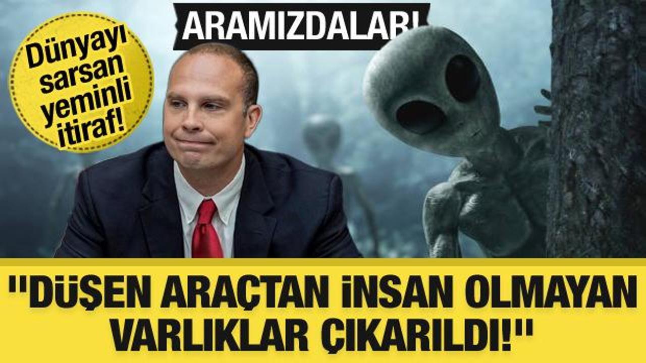 Dünya bu yeminli itirafı konuşuyor: Düşen araçtan 'insan olmayan varlıklar' çıkarıldı!