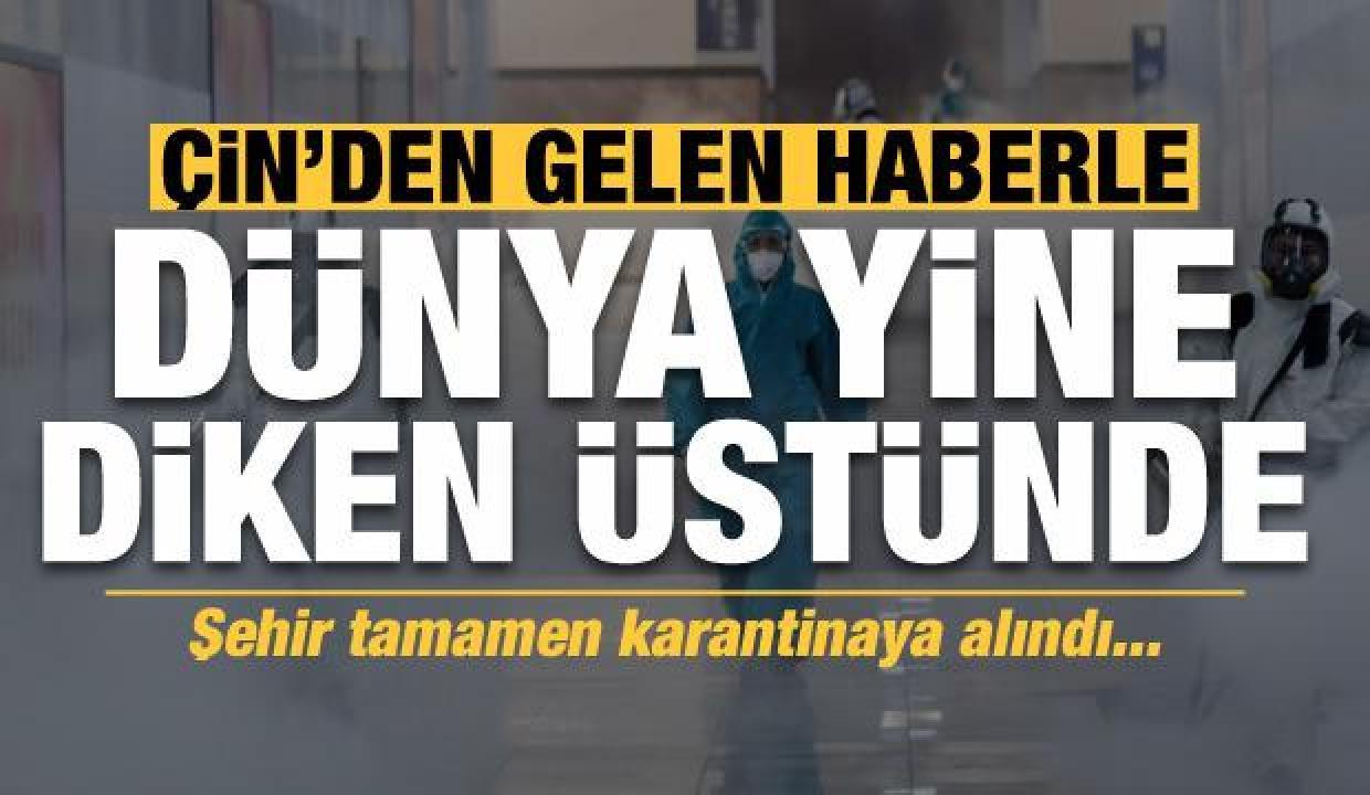 Dünya Çin'den gelen haberle diken üstünde: Şanghay tamamen karantinaya alındı