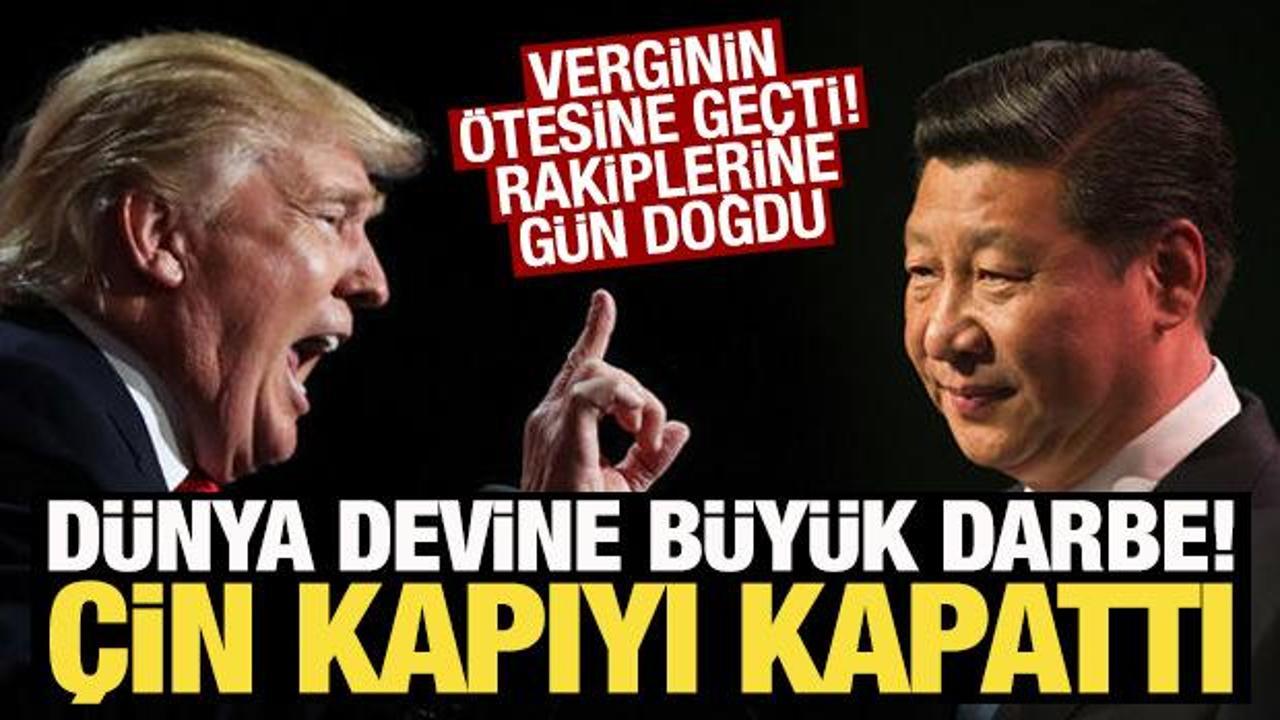 Dünya devine büyük darbe! Çin kapıyı kapattı: 'Alımları durdurun'