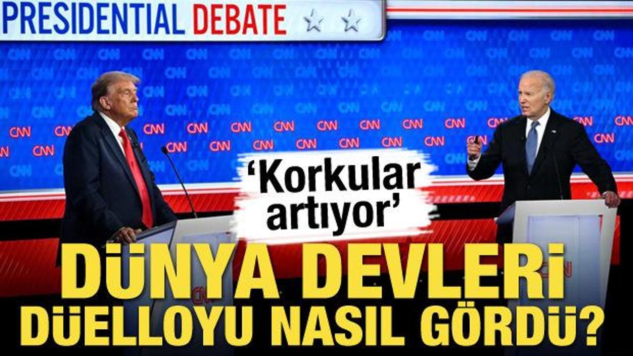 Dünya devleri Biden-Trump düellosunu nasıl gördü?