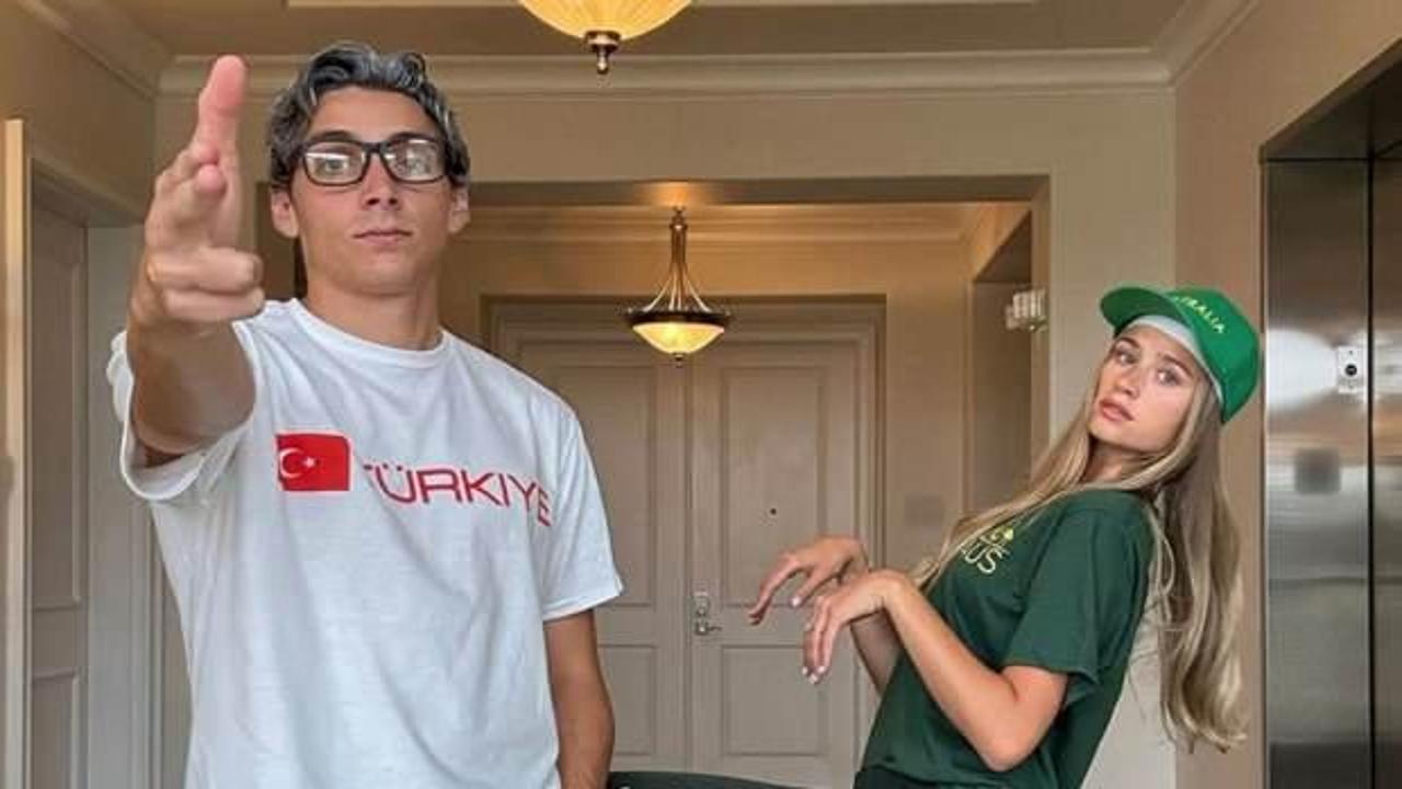 Dünya rekortmeni Armand Duplantis, Yusuf Dikeç'i taklit etti