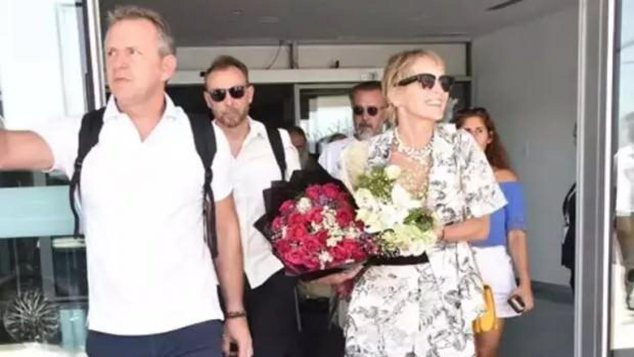 Dünya Yıldızı Sharon Stone, Bodrum'da!