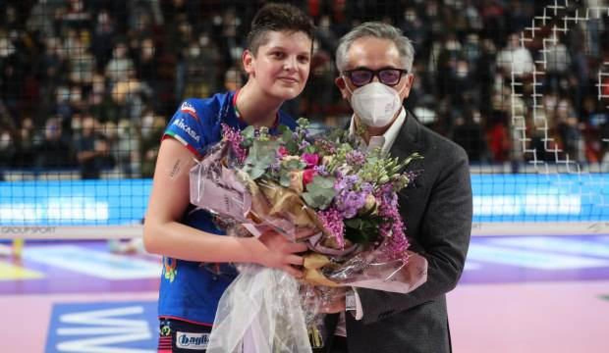 Ebrar Karakurt İtalya'da MVP seçildi!