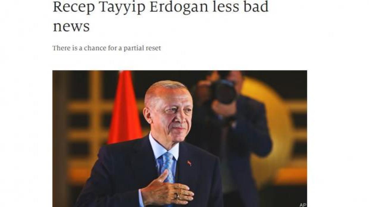 Economist: Beğensek de beğenmesek de Erdoğan gerçek bir zafer kazandı