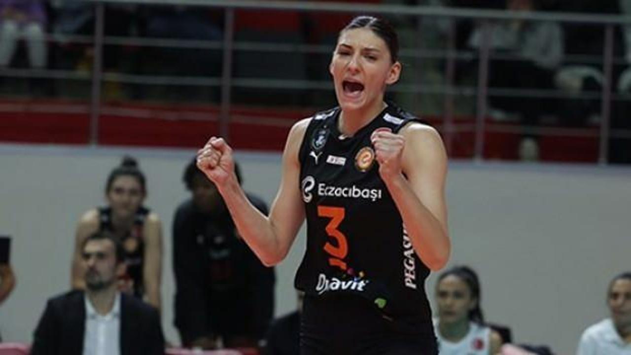 Eczacıbaşı Dynavit, Galatasaray'a set vermedi