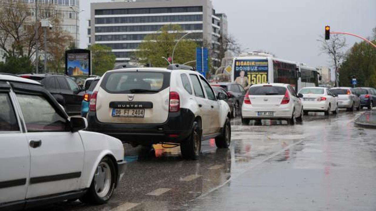 Edirne’de sağanak yağış etkili oldu