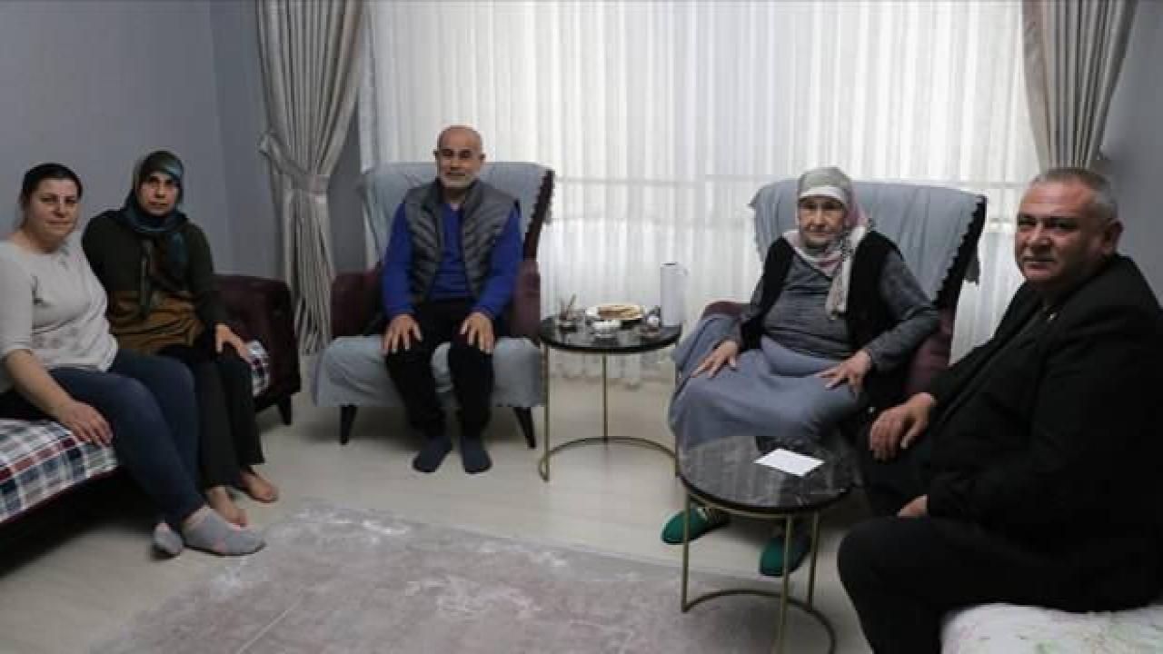Edirneli hayırsever eşyalı evini Hataylı depremzede aileye açtı