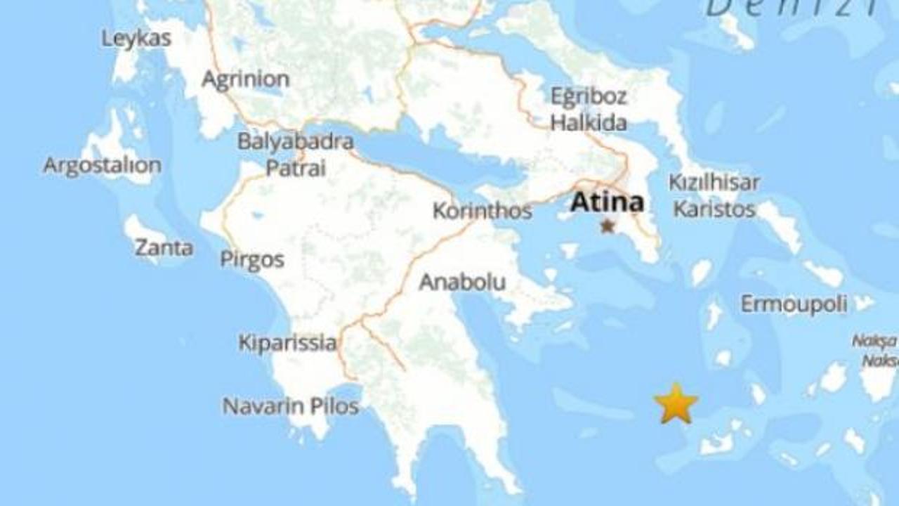 Ege Denizi'nde deprem!