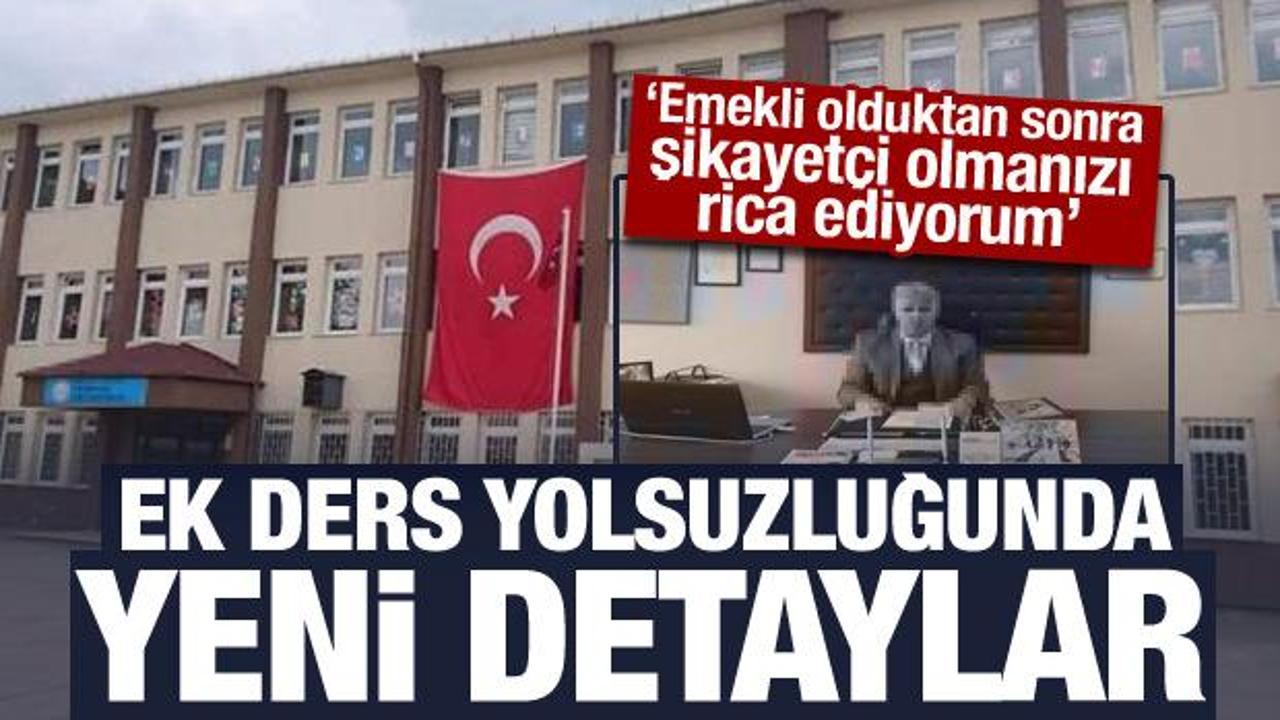 Ek ders yolsuzluğunda yeni detaylar: 8 öğretmen şikayetçi oldu!
