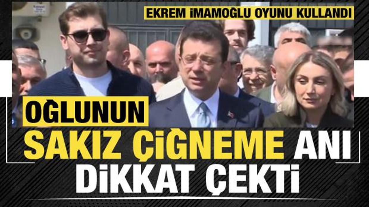 Ekrem İmamoğlu oyunu kullandı