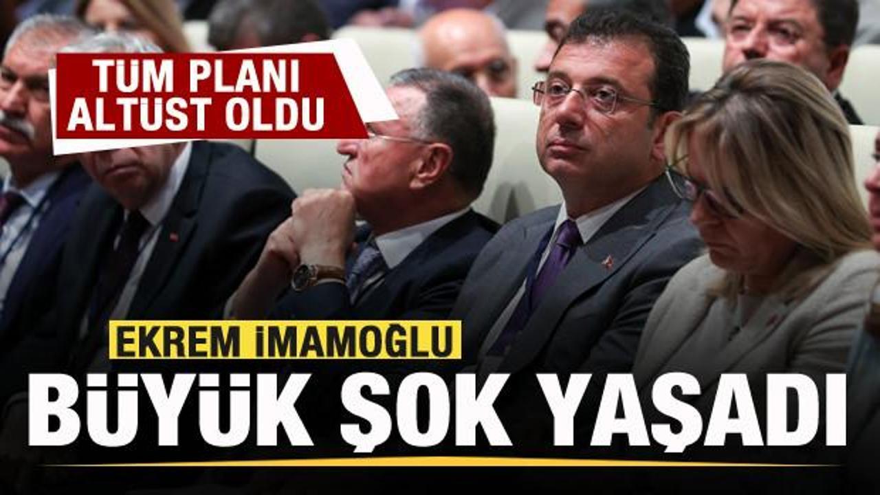Ekrem İmamoğlu'na büyük şok! Tüm planı altüst oldu