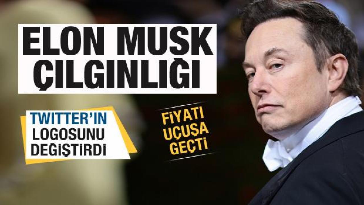Elon Musk Twitter'ın logosunu değiştirdi! Dogecoin uçuşa geçti