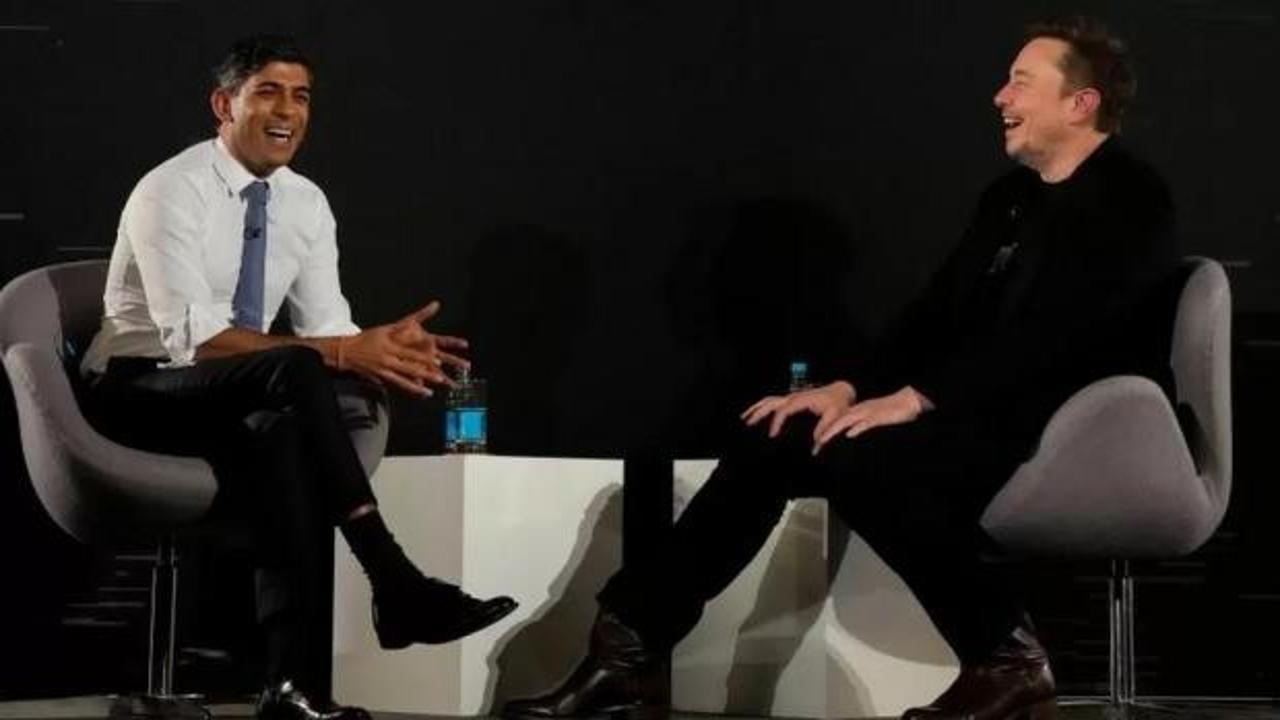 Elon Musk'tan Rishi Sunak'a: Ücretli çalışmayı tamamen yok edebilir!