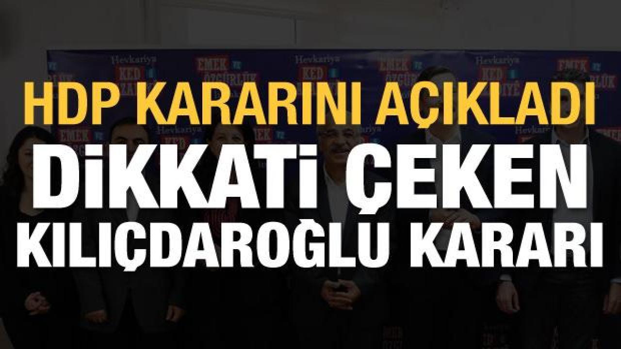 Emek ve Özgürlük İttifakı: Seçimde Kılıçdaroğlu'nu destekleyeceğiz