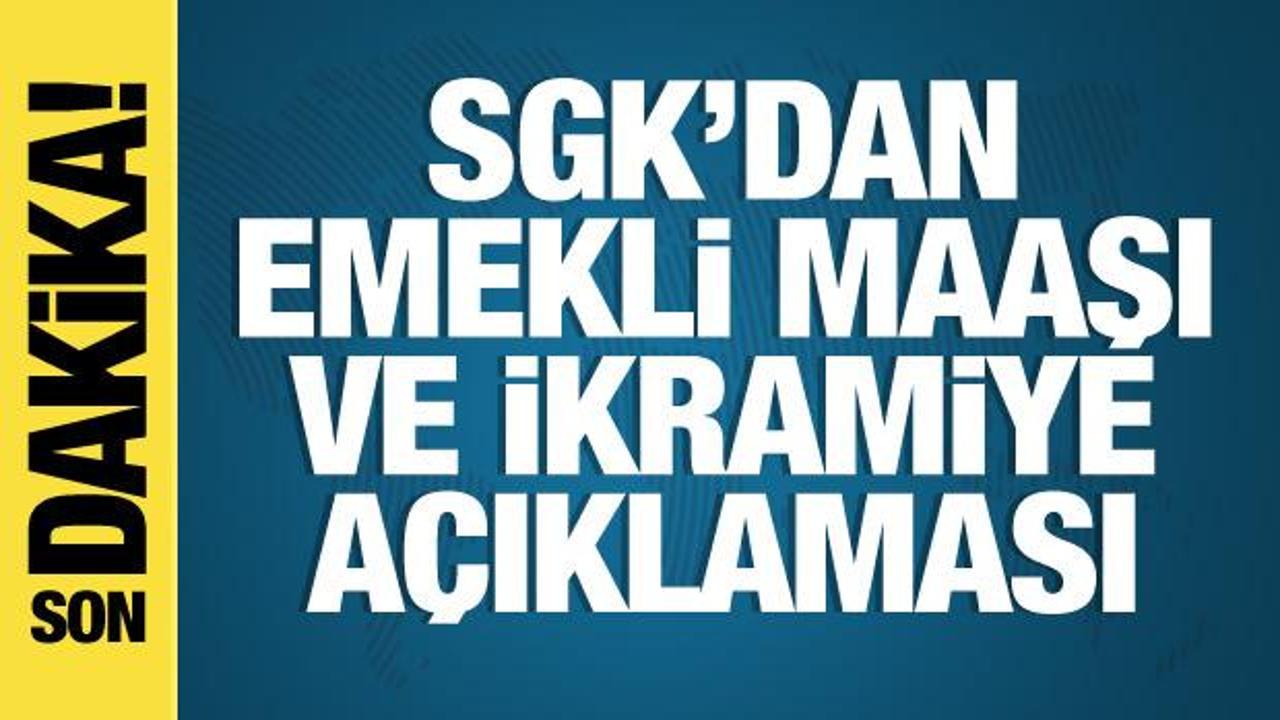 Emekli maaşı ve bayram ikramiyeleri ödemeleri başladı