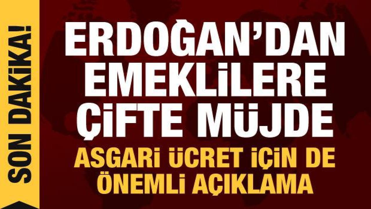 Emekli maaşı ve ikramiyeler ne zaman ödenecek? Erdoğan'dan son dakika açıklama