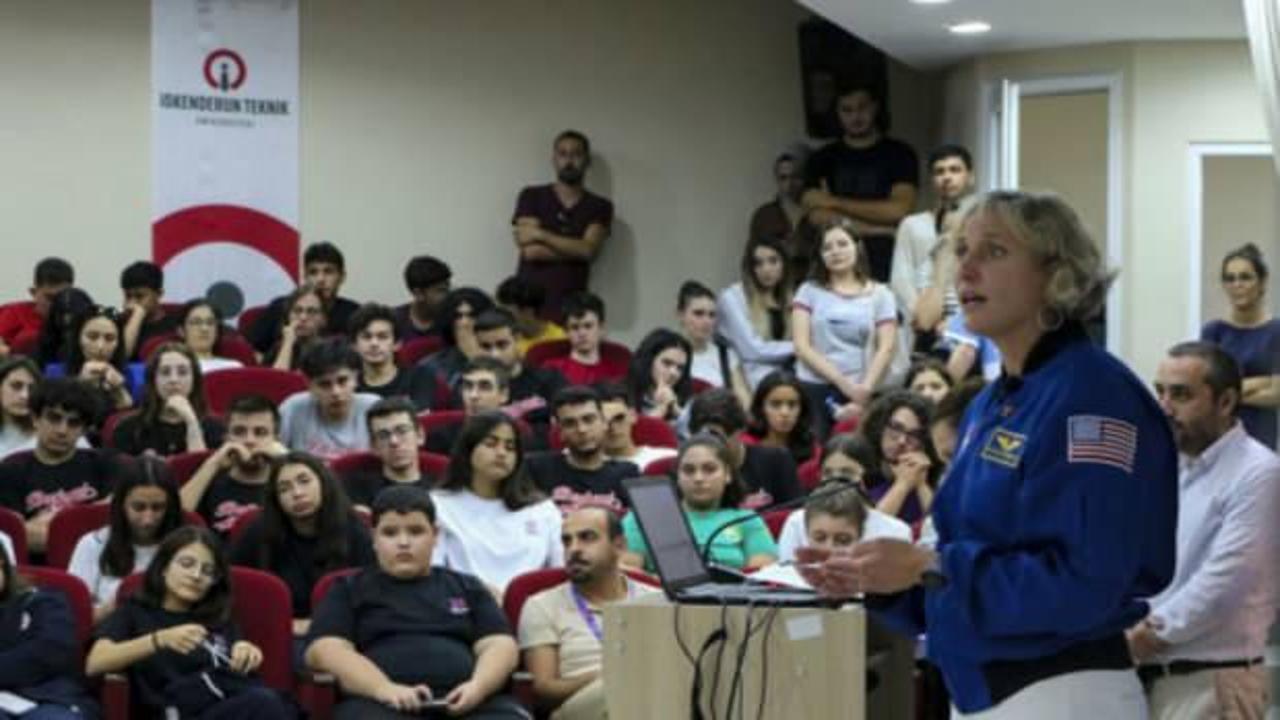Emekli NASA astronotu Hatay'da bilim insanlarının planını açıkladı