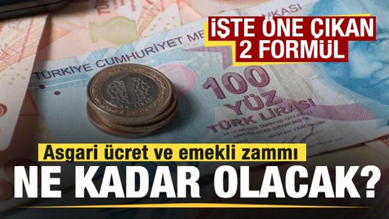 Emekli ve asgari ücret zammı ne kadar olacak? İşte öne çıkan iki oran