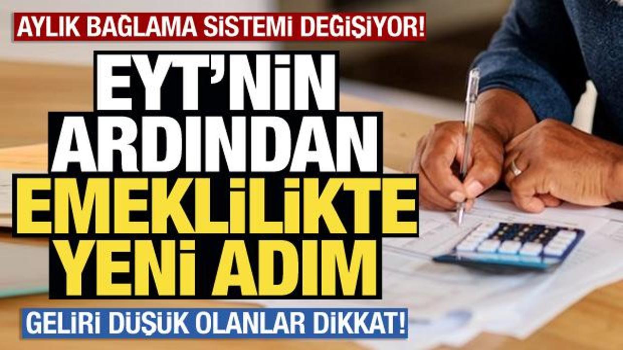 Emeklilikte ikinci reform yolda! EYT'nin ardından yeni adım
