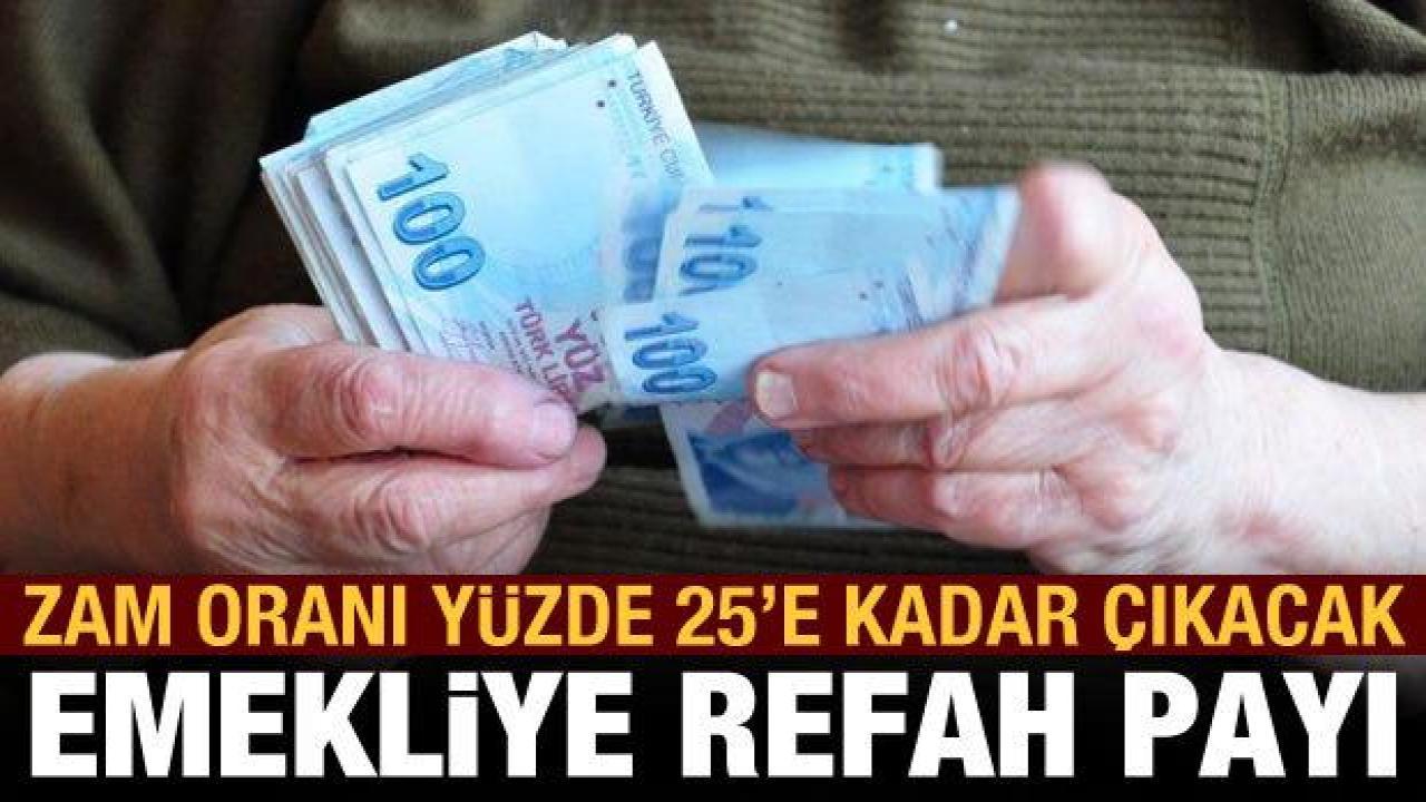 Emekliye refah payı: 7500 TL ve üzeri alanlara müjde