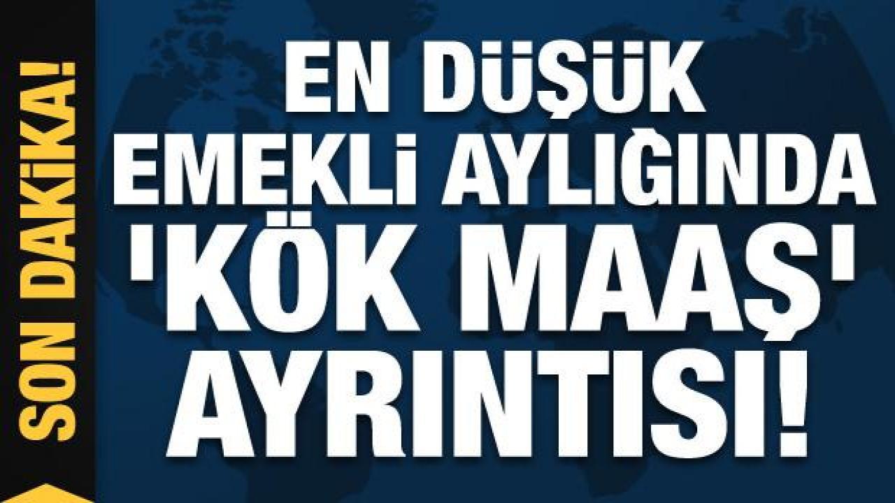 Emekliye zam düzenlemesi Meclis'te! Emekli aylığında 'kök maaş' ayrıntısı