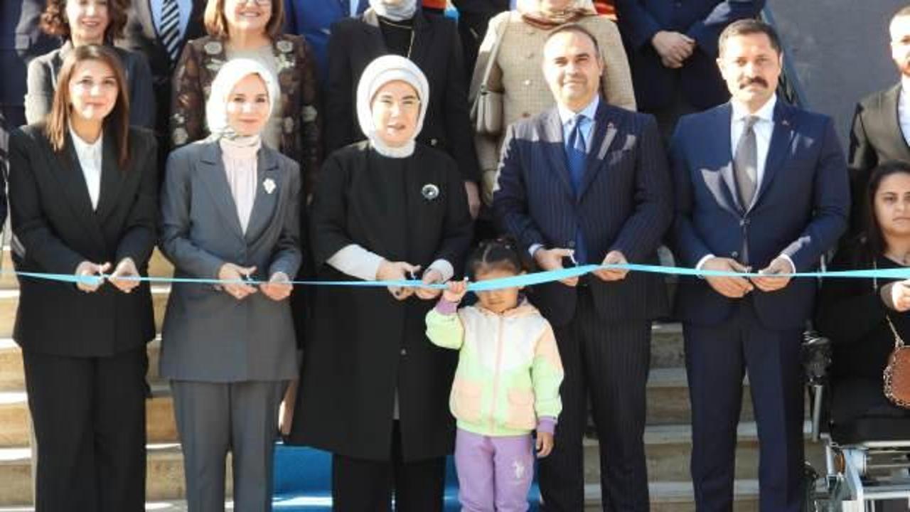 Emine Erdoğan, Engelli Sosyal Girişimcilik Merkezi'nin açılışını yaptı