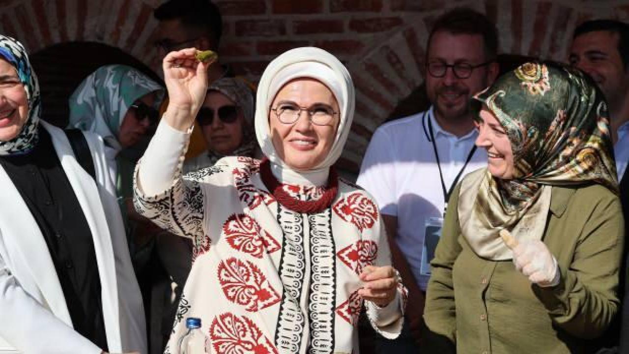 Emine Erdoğan, Gastronomi Festivali'nde Tokat mutfağını gezdi