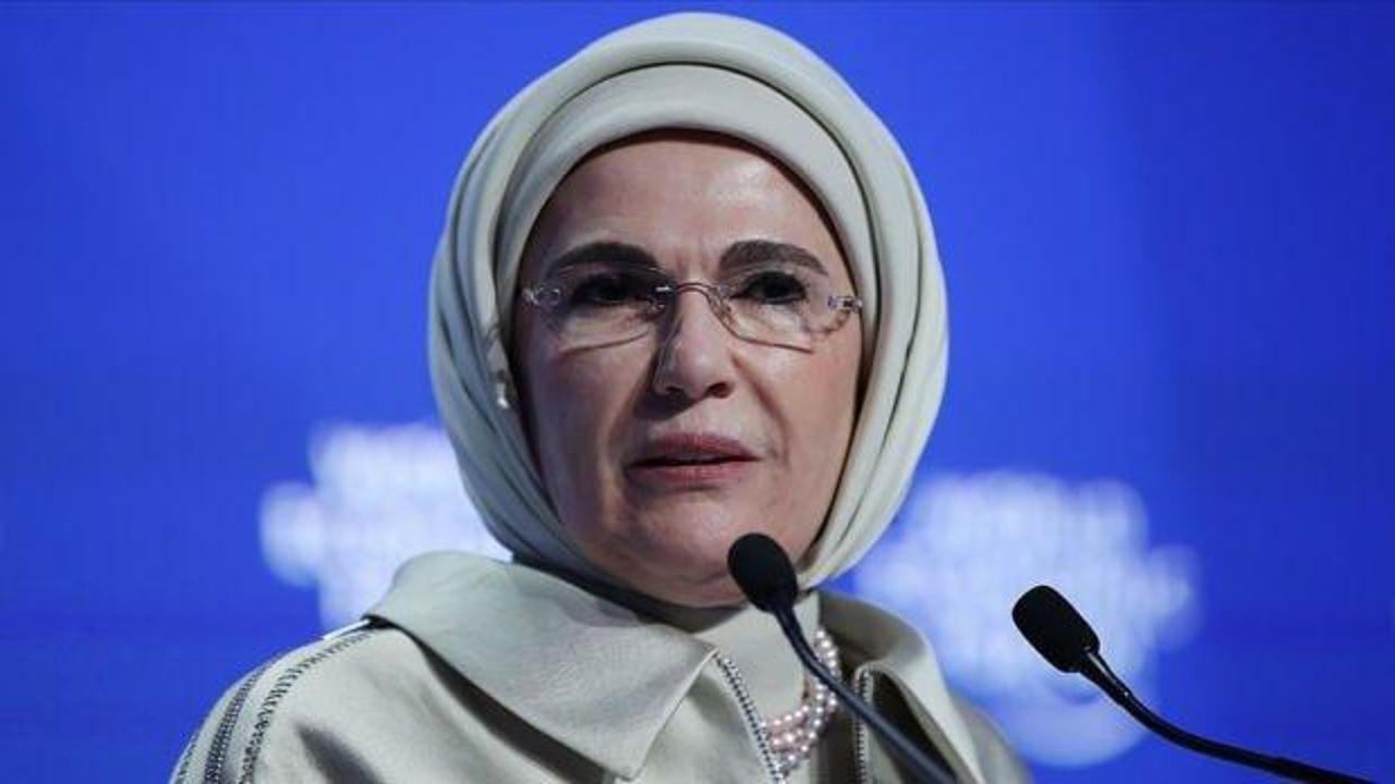 Emine Erdoğan: Gazze'de bütün bir insanlığın vicdanı ve merhameti ölüyor!