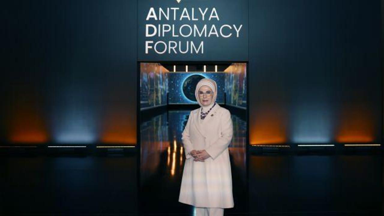 Emine Erdoğan'dan 4. Antalya Diplomasi Forumu için paylaşım