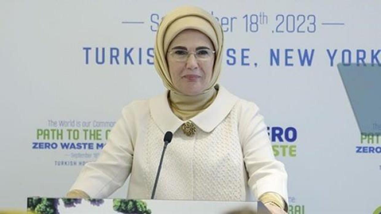 Emine Erdoğan'dan dünya liderlerinin eşlerine anlamlı çağrı