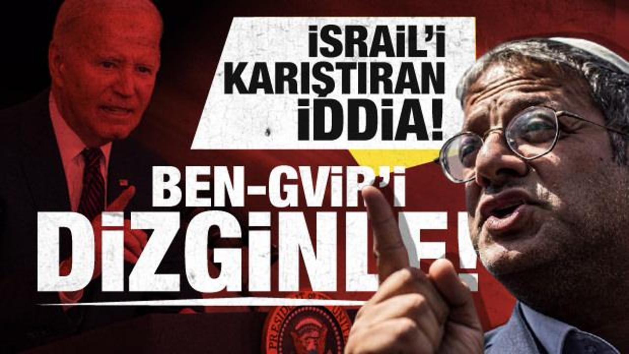 'En büyük müttefikimize bu söylenmez' İslam düşmanı bakan Ben-Gvir İsrail'i karıştırdı