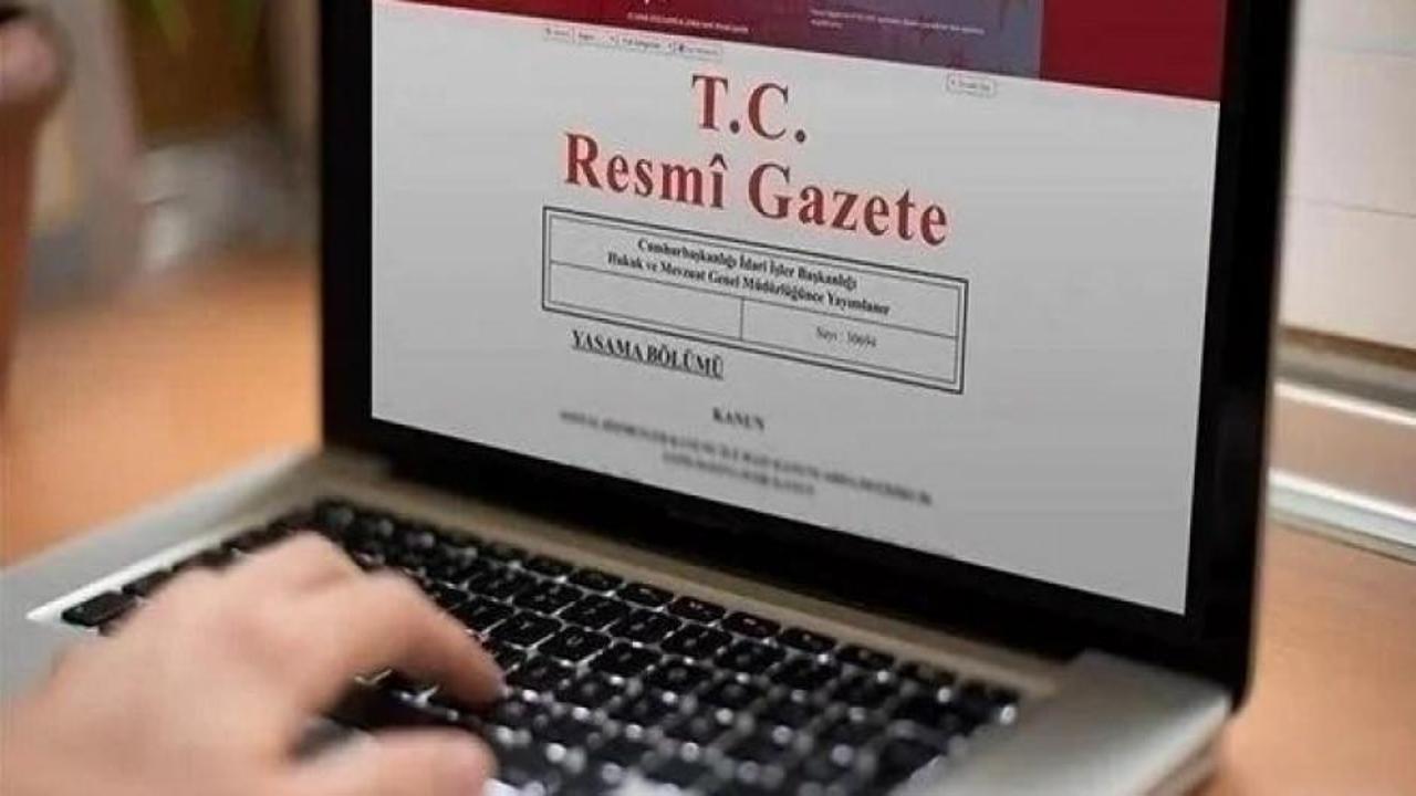 'Enerji' kararı Resmi Gazete'de!