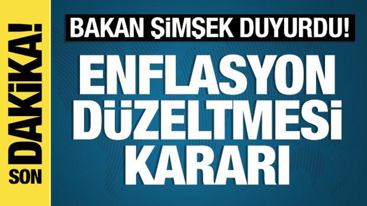 Enflasyon düzeltmesi kararı! 1,5 milyon mükellef kapsamdan çıkıyor