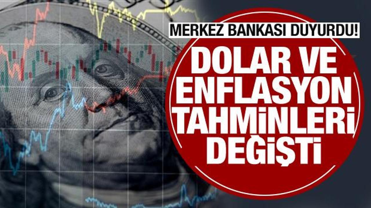 Enflasyon ve dolar beklentileri yükseldi