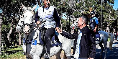 Ercan Akpolat, 23 Nisan’da At Üzerinde Denetimde