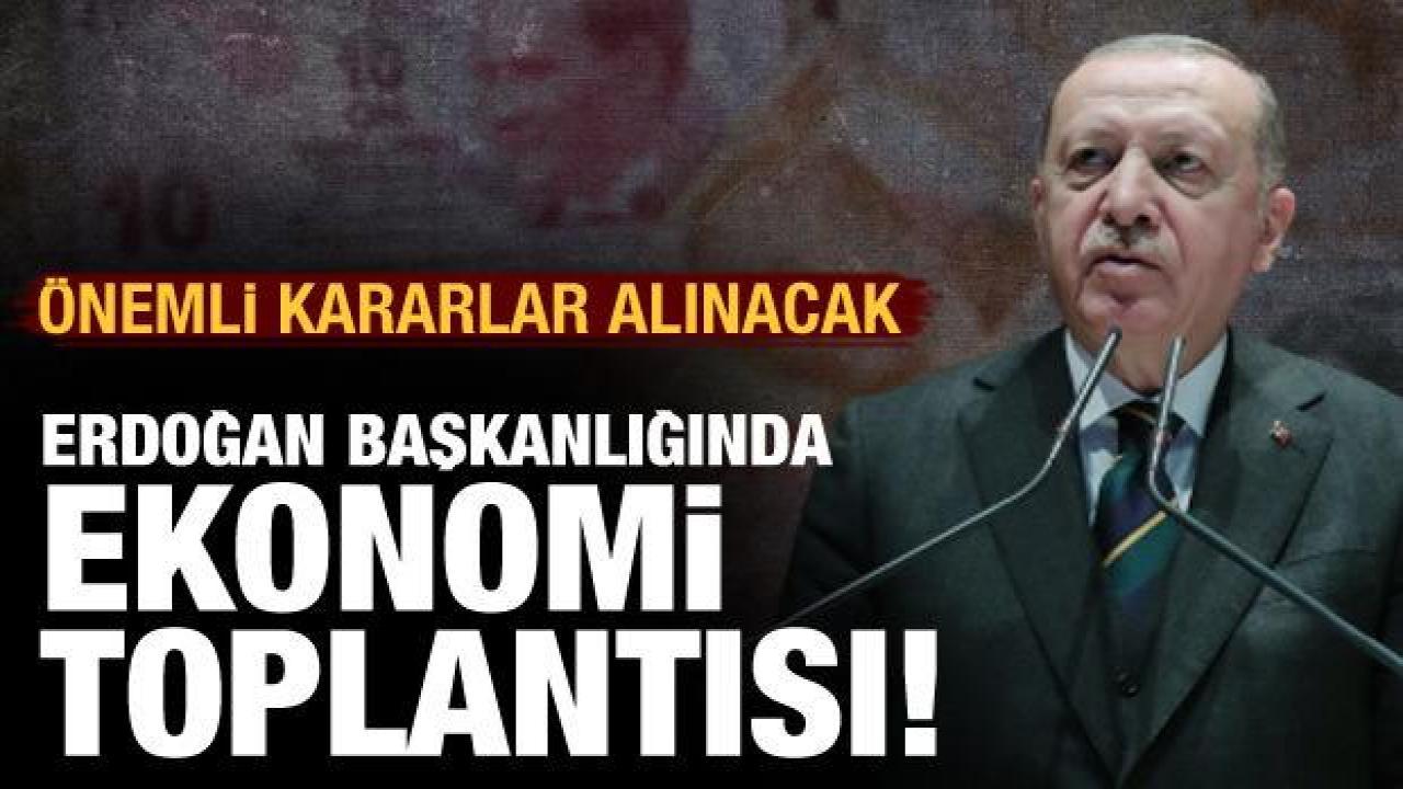 Erdoğan başkanlığında ekonomi toplantısı! AK Parti'den aday açıklaması