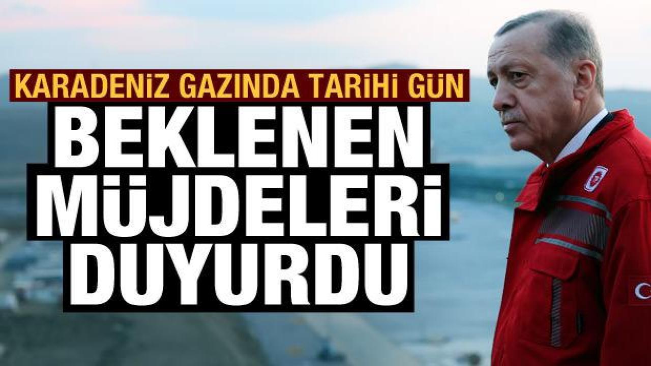 Erdoğan beklenen müjdeleri duyurdu: Doğal gaz bir yıl ücretsiz!