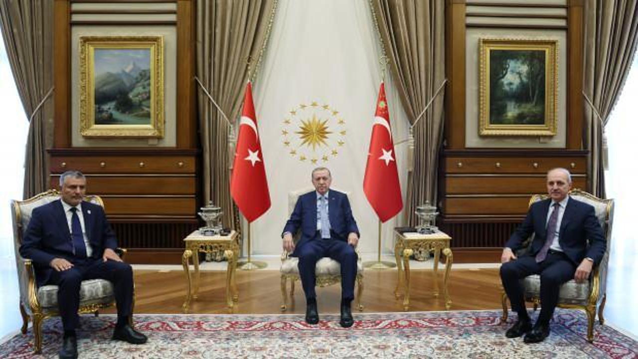 Erdoğan, Libya Devlet Yüksek Konseyi Başkanı Tekale’yi kabul etti