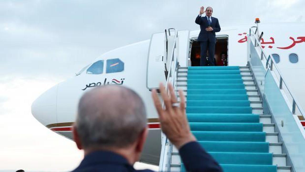 Erdoğan, Sisi'yi 