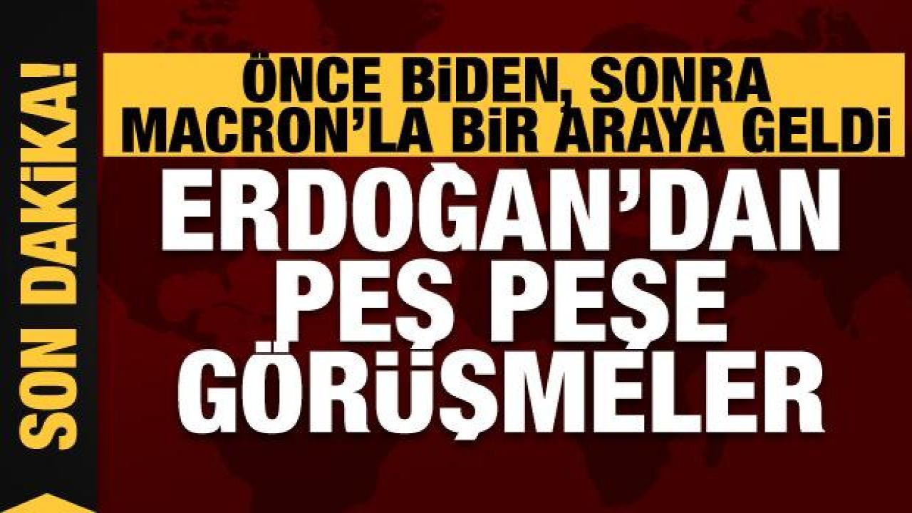 Erdoğan ve Biden G20'de bir araya geldi